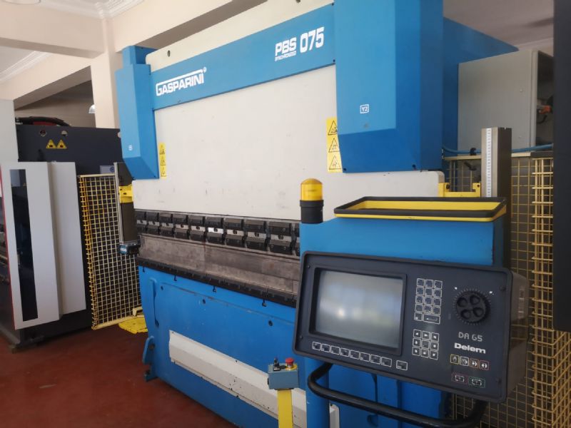 �TALYAN  GASPAR�N� PBS 2500 MM X 75 Ton 4 EKSEN FULL CNC H�DROL�K ABKANT PRES