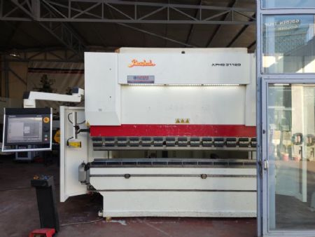 2017 MODEL BAYKAL APHS 3100 x 6 MM x 120 Ton 4 EKSEN DELEM 66 CNC ABKANT PRES