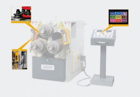 3 Toplu Hidrolik Profil ve Boru K�v�rma Makinas�