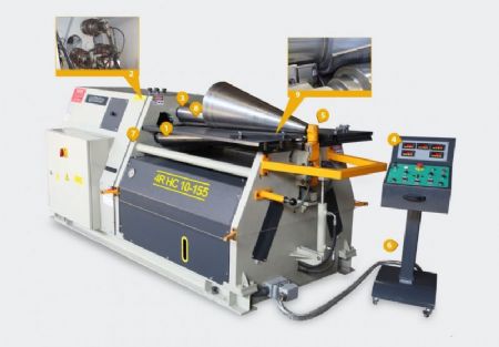 4 Toplu Konik Bkm Hidrolik Silindir Makinas