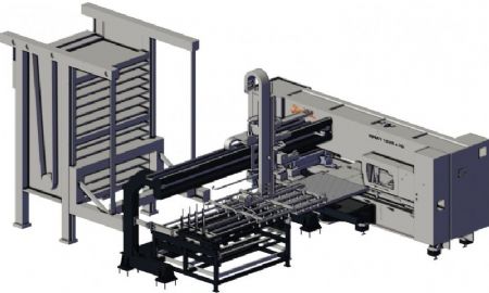 20 stasyonlu - ndeksli Multi Tool - Rotasyonlu CNC Pan Pres Makinas