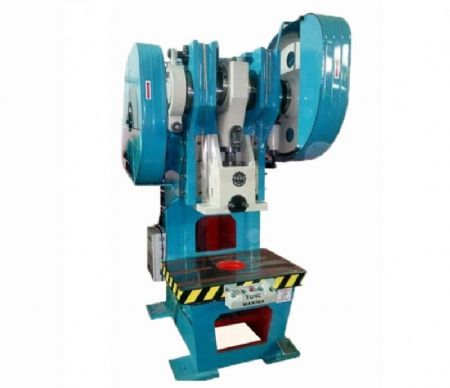 Mekanik Kavramal Pnomatik Sistemli C Tipi Angranajl Eksantrik Pres Tezgah