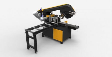 Tam Otomatik Mafsall� �erit Testere Tezgah�