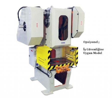 Hava Kavramal� Angranajl� C Tipi Eksantrik Pres Tezgah�