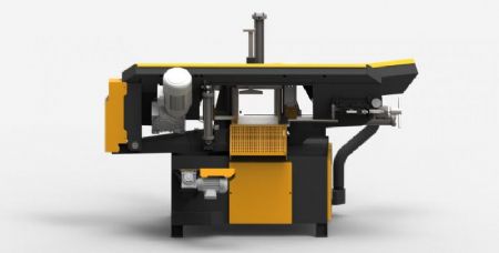 Elektronik A��l� ve Grup Kesim �erit Testere Tezgah�