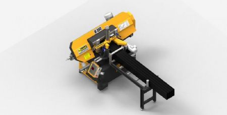 Elektronik A��l� ve Grup Kesim �erit Testere Tezgah�