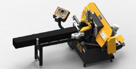 Elektronik A��l� ve Grup Kesim �erit Testere Tezgah�