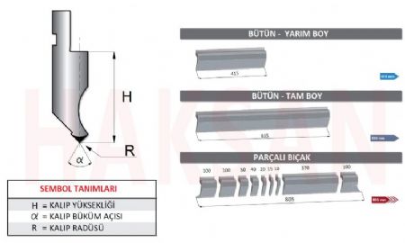 Abkant st Kalp-Standart Tip Bak-85 Derece