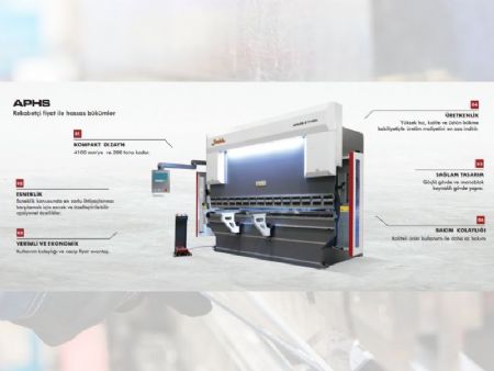 Compact Tip ECO CNC Hidrolik Abkant Pres