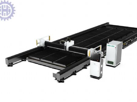 GR Serisi Zemin Rayl� CNC Fiber Lazer Kesim Makinas� 