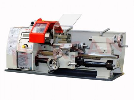 �nvert�rl� H�z Ayarl� Dijital Devir G�stergeli Masa�st� Mini Torna Tezgah�-220 Volt