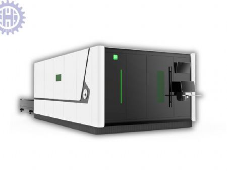 PG Serisi 1,5 & 40 kW - Kapal Kabin ift Tabla Cnc Fiber Lazer Kesim Makinas 