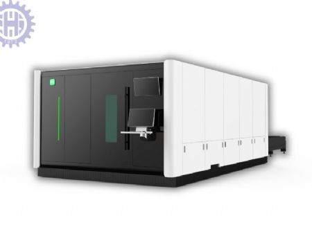 PG Serisi 1,5 & 40 kW - Kapal Kabin ift Tabla Cnc Fiber Lazer Kesim Makinas 