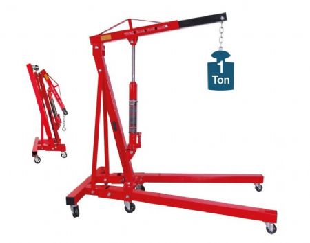 1000 Kg Manuel Kollu Hidrolik Katlan�r 3 Ayak Garaj Vinci