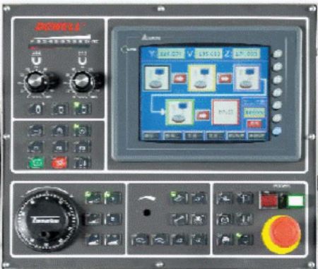 500x1000 mm Programlanabilir Dokunmatik PLC Ekranl-NC Kontroll Tam Otomatik Sath Talama Tezgah 